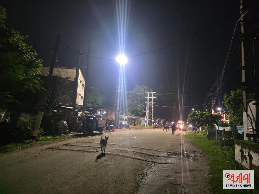 ସମୀକ୍ଷା ନ୍ୟୁଜ୍ର ପ୍ରଭାବ: ତାଳଚେର ବାଘୁଆବୋଲ ଛକରେ ଜଳିଲା ହାଇମାଷ୍ଟ ଲାଇଟ୍ – ସମୀକ୍ଷା ଖବର