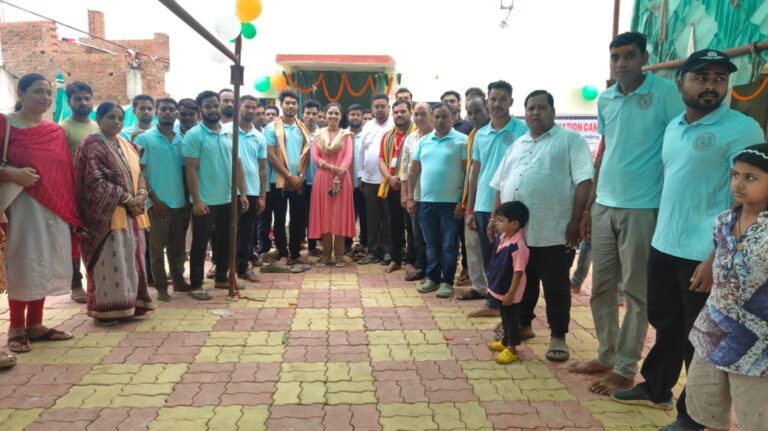 ବିର୍ସା ଆଥେଲେଟିକ ଆସୋସିଏସନର ନୂତନ ଅଫିସ ଉଦ୍ଘାଟନ ଅବସରରେ ରକ୍ତ ଦାନ ଶିବିର