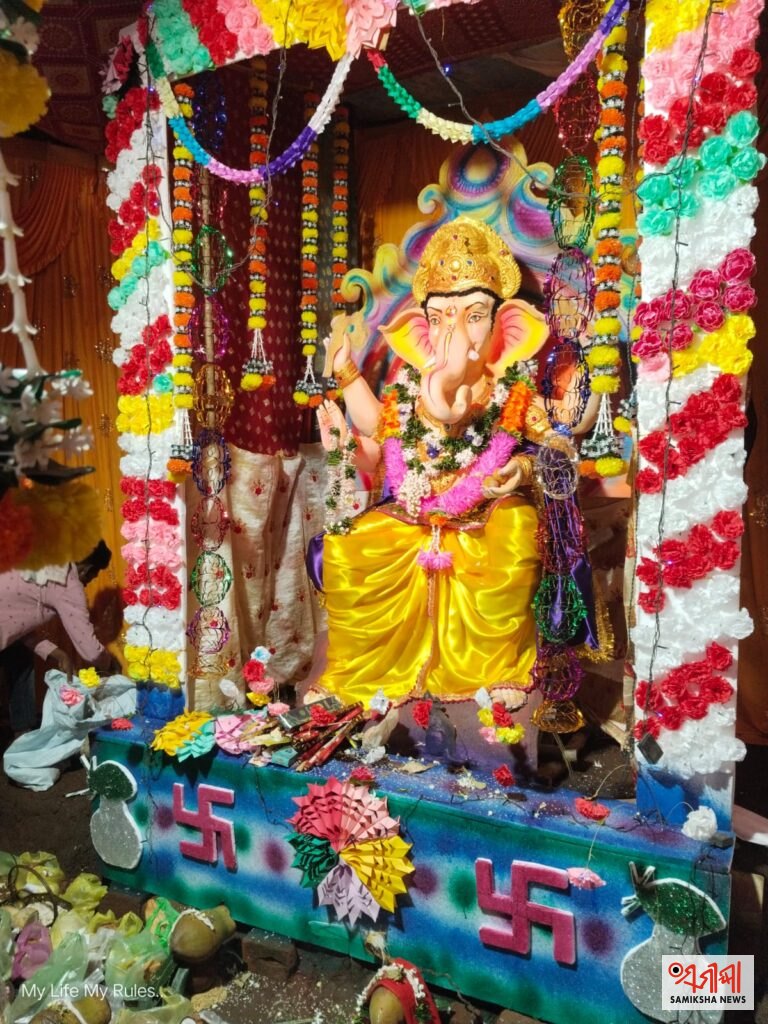 ବାଲିଗୁଡ଼ାରେ ଗଣେଷ ପୂଜା ପାଳିତ : ଆକର୍ଷଣୀୟ ସାଜସଜ୍ଜା ଓ ଆଲୋକମାଳାରେ ଝଲସିଲା ପୂଜାମଣ୍ଡପ – ସମୀକ୍ଷା ଖବର