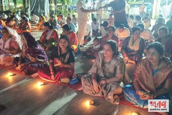 ପ୍ରଧାନ ମନ୍ତ୍ରୀ ନରେନ୍ଦ୍ର ମୋଦିଜିଙ୍କ ଦୀର୍ଘାୟୁ କାମନା କରି ଦୁର୍ଗା ମଣ୍ଡପ ରେ ଦିପ ଦାନ – ସମୀକ୍ଷା ଖବର