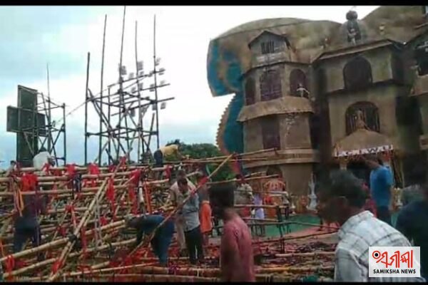 ପାରାଦୀପ:ବିଶ୍ୱକର୍ମା ପୂଜାରେ ଭାଙ୍ଗିଲା ଲାଇଟ୍ ଗେଟ୍, ଅଳ୍ପକେ ବଞ୍ଚିଲେ ଲୋକେ – ସମୀକ୍ଷା ଖବର