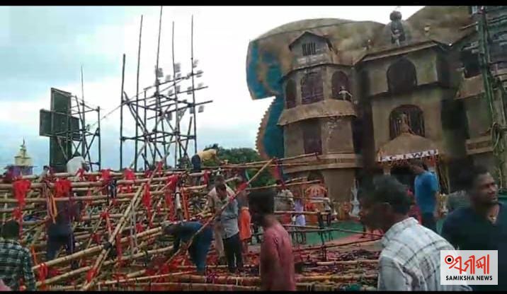 ପାରାଦୀପ:ବିଶ୍ୱକର୍ମା ପୂଜାରେ ଭାଙ୍ଗିଲା ଲାଇଟ୍ ଗେଟ୍, ଅଳ୍ପକେ ବଞ୍ଚିଲେ ଲୋକେ – ସମୀକ୍ଷା ଖବର