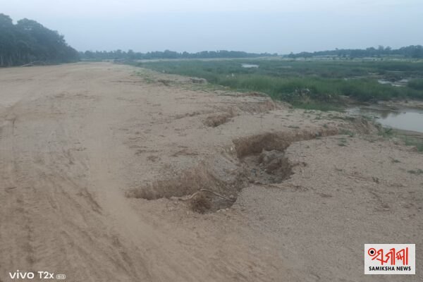 ବନ୍ୟା ଜଳରେ ଭାସିଗଲା ନିର୍ମାଣଧୀନ ରୀଙ୍ଗ ରୋଡ଼ – ସମୀକ୍ଷା ଖବର