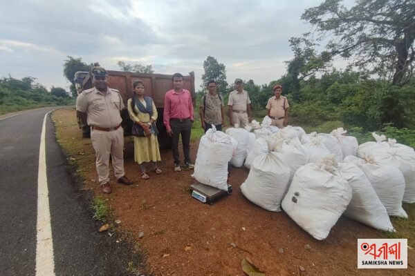 ୪୪ ଲକ୍ଷର ଗଞ୍ଜେଇ ଜବତ, ଟ୍ରାକ୍ଟର-ଟ୍ରେଲର ଜବତ, ପୁଲିସକୁ ଦେଖି ୨ ଅଭିଯୁକ୍ତ ଫେରାର – ସମୀକ୍ଷା ଖବର