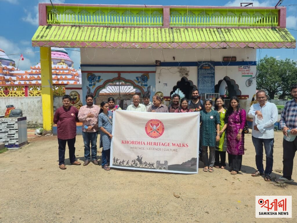 ଐତିହ୍ୟର ପଥେ ଯୁବପିଢ଼ି: ଧବଳେଶ୍ୱର ପୀଠରୁ ଆରମ୍ଭ ହେଲା ଦ୍ୱିତୀୟ ପଦଯାତ୍ରା – ସମୀକ୍ଷା ଖବର