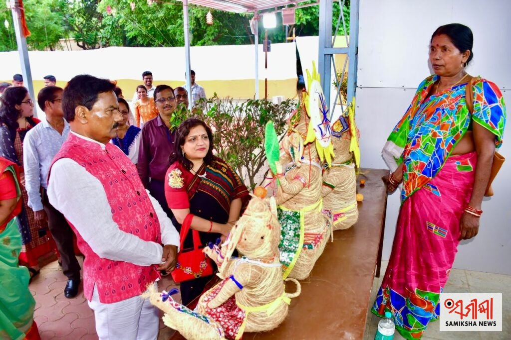 ଭୁବନେଶ୍ୱରରେ ପ୍ରଥମ ଥର ପାଇଁ ରାଜ୍ୟସ୍ତରୀୟ ସ୍ୱତନ୍ତ୍ର ହସ୍ତଶିଳ୍ପ ପ୍ରଦର୍ଶନୀ “ଉତ୍କଳା : ଶ୍ରୀ ଗଣେଶ” ଶୁଭାରମ୍ଭ – ସମୀକ୍ଷା ଖବର
