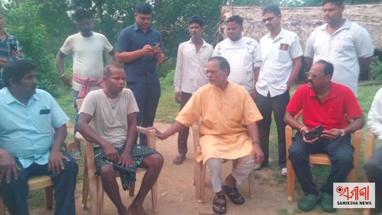 ଦୁର୍ଘଟଣାରେ ମୃତ ଦୁଇ ଭାଇଙ୍କ ପରିବାରକୁ ସମବେଦନା ଜଣାଇଲେ ବିଧାୟକ