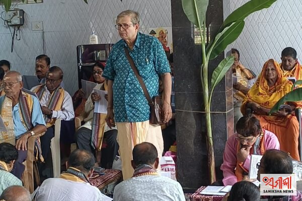 ଭୁବନେଶ୍ୱର: ଓୟୁଏଟି ସ୍ଥିତ ଶ୍ର ଜଗନ୍ନାଥଙ୍କ ମନ୍ଦିରରେ ଭାଗବତ ଜନ୍ମ ଦିବସ ପାଳିତ – ସମୀକ୍ଷା ଖବର