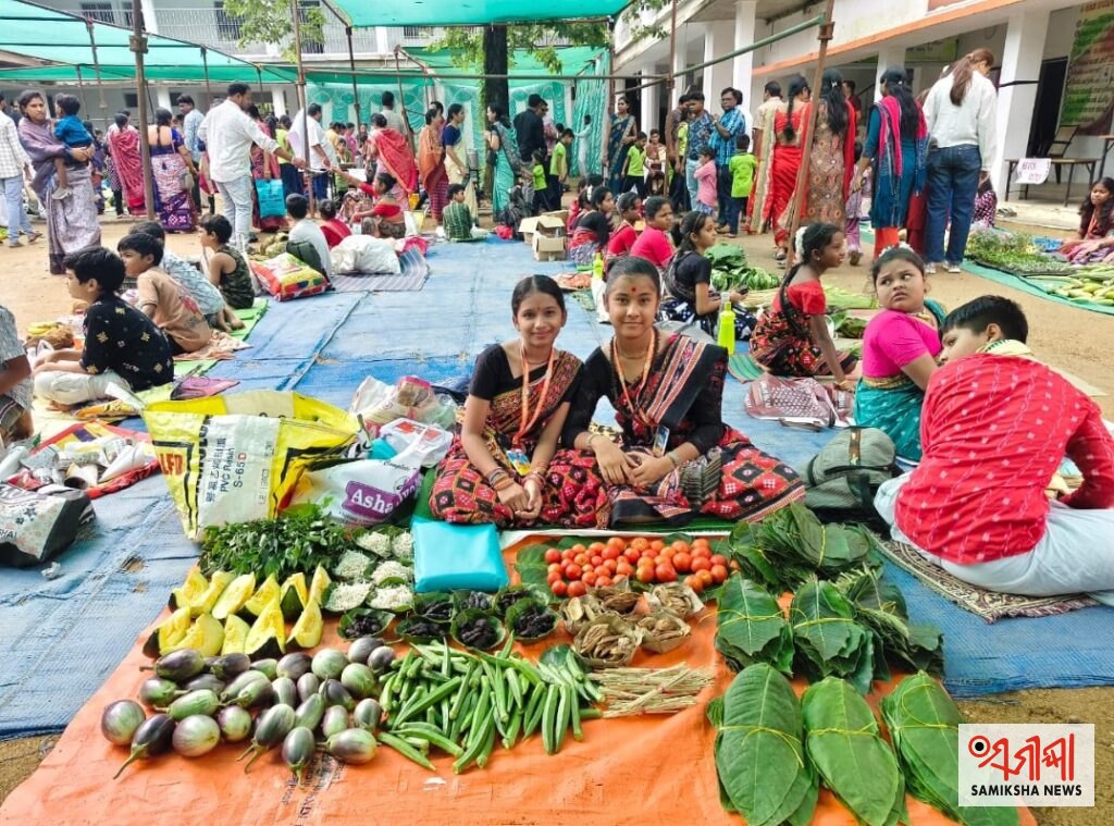 ନବପ୍ରଭାତ ବିଦ୍ୟାୟତନରେ ନିଆରା ‘ନୂଆଁଖାଇ ବଜାର’ – ସମୀକ୍ଷା ଖବର