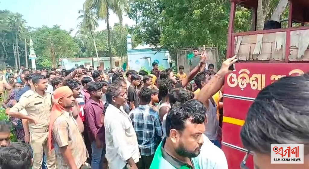 ସାଲେପୁର: ପୁଅ ଆଖିରେ ଦେଖିଲା ବାପାର ମୃତ୍ୟୁ – ସମୀକ୍ଷା ଖବର