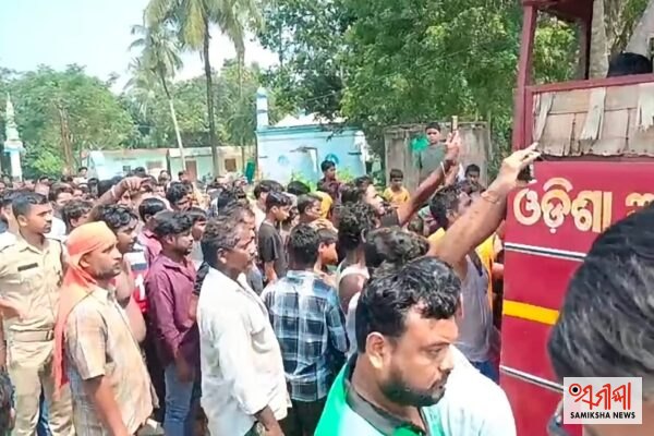 ସାଲେପୁର: ପୁଅ ଆଖିରେ ଦେଖିଲା ବାପାର ମୃତ୍ୟୁ – ସମୀକ୍ଷା ଖବର
