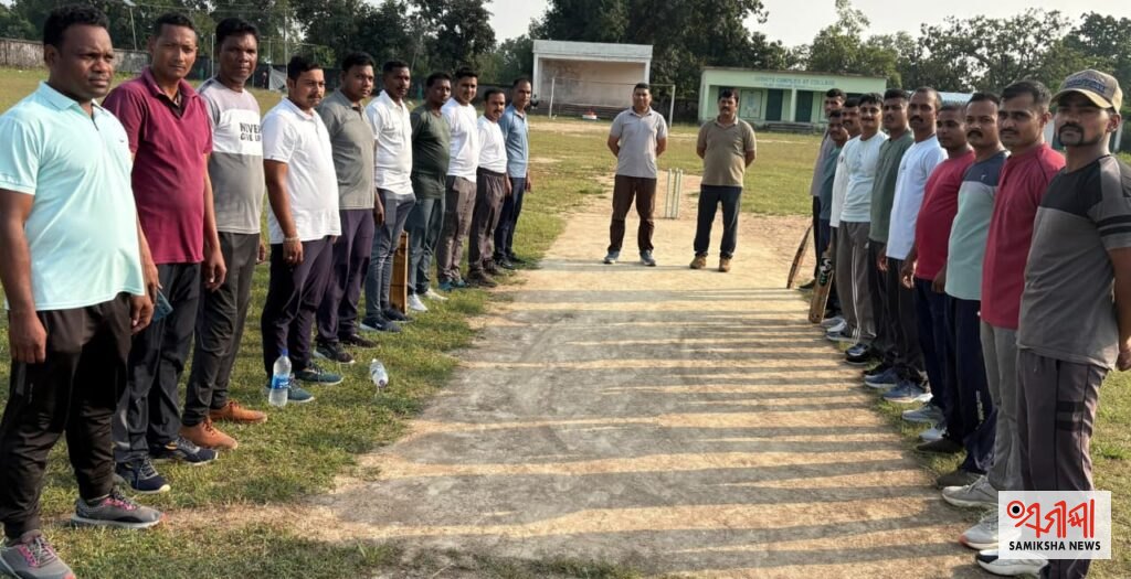 ରୋଡ୍ ସେଫ୍ଟି ସଚେତନତା ଅବସରରେ ପୋଲିସ ଓ ବିଏସଏଫ ମଧ୍ୟରେ ବନ୍ଧୁତ୍ୱପୂର୍ଣ୍ଣ କ୍ରିକେଟ ମ୍ୟାଚ – ସମୀକ୍ଷା ଖବର