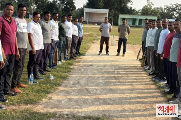 ରୋଡ୍ ସେଫ୍ଟି ସଚେତନତା ଅବସରରେ ପୋଲିସ ଓ ବିଏସଏଫ ମଧ୍ୟରେ ବନ୍ଧୁତ୍ୱପୂର୍ଣ୍ଣ କ୍ରିକେଟ ମ୍ୟାଚ – ସମୀକ୍ଷା ଖବର