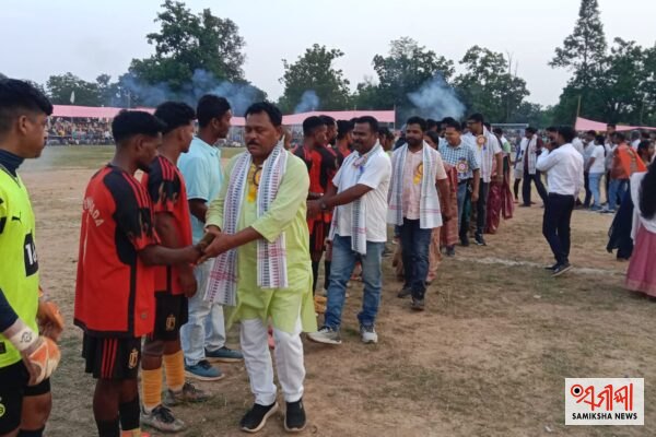 ସୁନ୍ଦରଗଡ: ପାଞ୍ଚ ଦିନିଆ ଫୁଟବଲ ପ୍ରତିଯୋଗିତା ଉଦଯାପିତ। ବନ୍ଧମୁଣ୍ଡା ଫୁଟବଲ ଦଳ ଚମ୍ପିୟାନ – ସମୀକ୍ଷା ଖବର