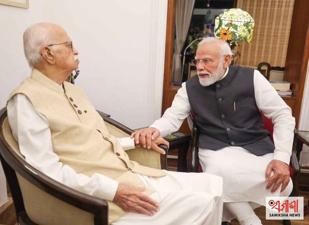 ଆଡ଼ଭାନୀଙ୍କୁ ଭେଟିଲେ ମୋଦୀ – ସମୀକ୍ଷା ଖବର