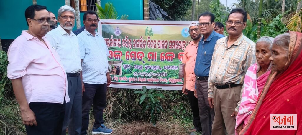 ଜଗତସିଂହପୁର:ଜିଲା ବରିଷ୍ଠ ନାଗରିକ ଫୋରମ ଦ୍ୱାରା ବୃକ୍ଷ ରୋପଣ – ସମୀକ୍ଷା ଖବର
