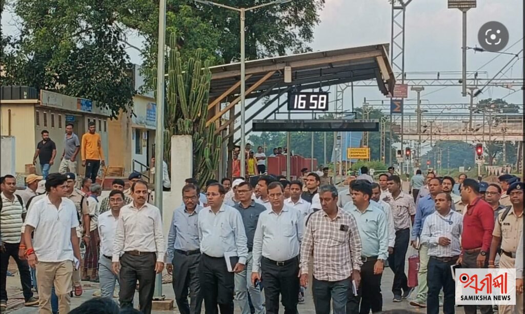 ଦକ୍ଷିଣ-ପୂର୍ଵ ରେଳପଥ ର ମୁଖ୍ୟ ଜିଏମ ଙ୍କ ରାଇରଙ୍ଗପୁର ଓ ବାଦାମପାହାଡ଼ ଗସ୍ତ – ସମୀକ୍ଷା ଖବର