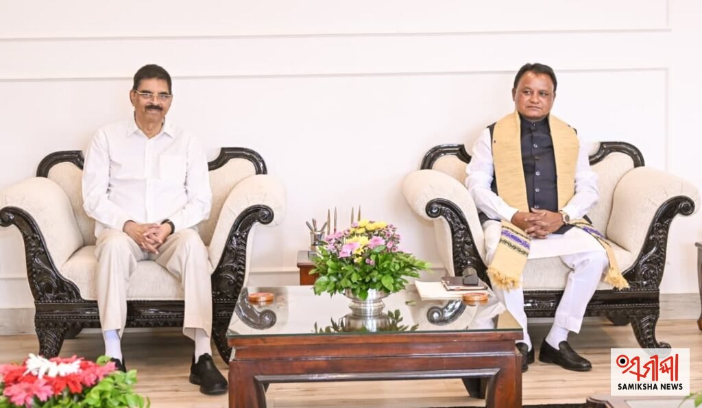 ଲୋକ ଭବନରେ ରାଜ୍ୟପାଳ ଡକ୍ଟର ହରି ବାବୁ କମ୍ଭମପାଟିଙ୍କୁ ମୁଖ୍ୟମନ୍ତ୍ରୀ ମୋହନ ଚରଣ ମାଝୀ ସୌଜନ୍ୟମୂଳକ ସାକ୍ଷାତ – ସମୀକ୍ଷା ଖବର