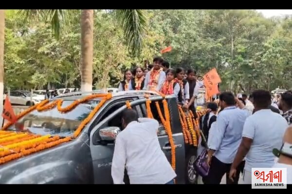 ପାରାଦୀପ ମହାବିଦ୍ୟାଳୟରରେ ବିଭିନ୍ନ ଦଳ ତରଫରୁ ପ୍ରାର୍ଥୀପତ୍ର ଦାଖଲ – ସମୀକ୍ଷା ଖବର