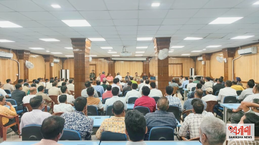 ଦୁର୍ଗାପୂଜାକୁ ନେଇ ଶାନ୍ତି କମିଟି ବୈଠକ: ଦୁର୍ଗାପୂଜାରେ ଡିଜେ-ଲେଜର ଲାଇଟ୍କୁ ସମ୍ପୂର୍ଣ୍ଣ ବ୍ୟାନ, ସିସିଟିଭି ଓ ଡ୍ରୋନ୍ ନଜରରେ ପୂଜା ମଣ୍ଡପ – ସମୀକ୍ଷା ଖବର