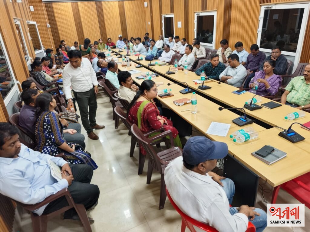 ରାଇରଙ୍ଗପୁର: ଉପଜିଲ୍ଲାପାଳଙ୍କ ସମ୍ମିଳନୀ କକ୍ଷରେ ବାମନଘାଟୀ ଉପଖଣ୍ଡ ସ୍ତରୀୟ ଯୁଗ୍ମ ଜନ ଅଭିଯୋଗ ଶୁଣାଣି – ସମୀକ୍ଷା ଖବର