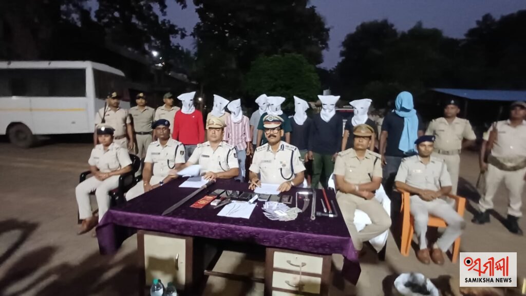 ଦୂର୍ଗାପୂଜା ପୂର୍ବରୁ ରାଇରଙ୍ଗପୁର ଜିଲ୍ଲା ପୋଲିସର ଚଢ଼ାଉ – ସମୀକ୍ଷା ଖବର