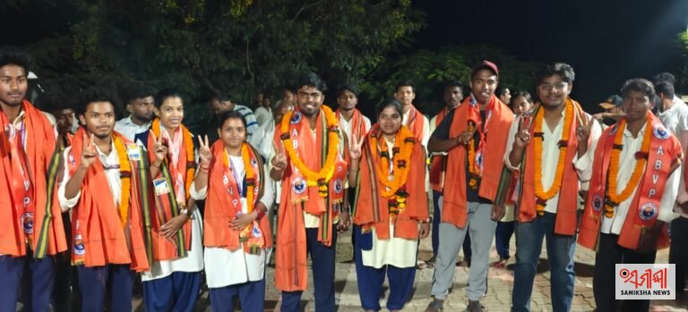 ନବରଙ୍ଗପୁର କଲେଜରେ ଏବିଭିପିର ସଭାପତି ଓ ସାଧାରଣ ସଂପାଦକ ବିଜୟୀ