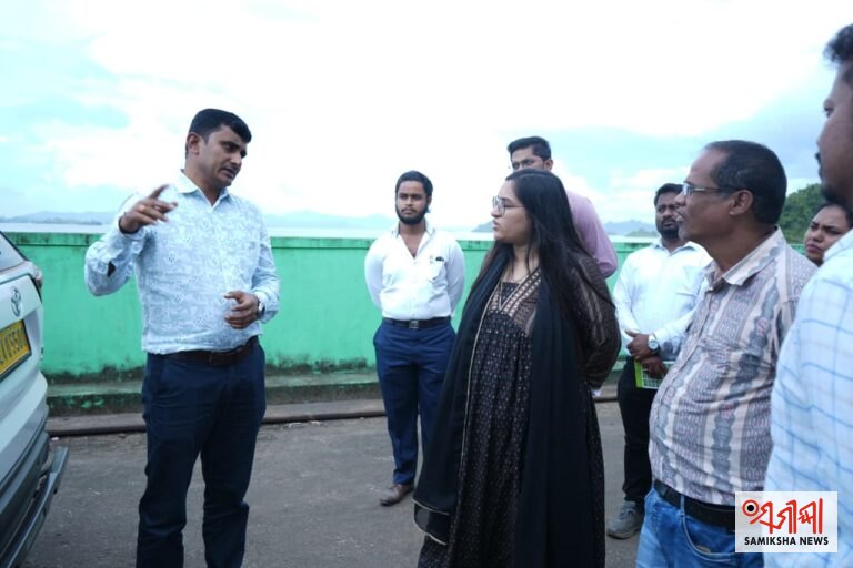 ଇନ୍ଦ୍ରାବତୀ ଜଳଭଣ୍ଡାର ପରିଦର୍ଶନ କଲେ ଜିଲ୍ଲାପାଳ; ନଦୀ ଉଭୟ ପାର୍ଶ୍ୱର ମରାମତି ପାଇଁ ଡିପିଆର ପ୍ରସ୍ତୁତି ପାଇଁ ନିର୍ଦ୍ଦେଶ