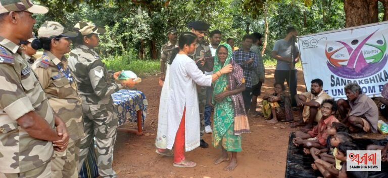 ବଲାଣି CISF ପକ୍ଷରୁ ଶୀତବସ୍ତ୍ର ବଣ୍ଟନ
