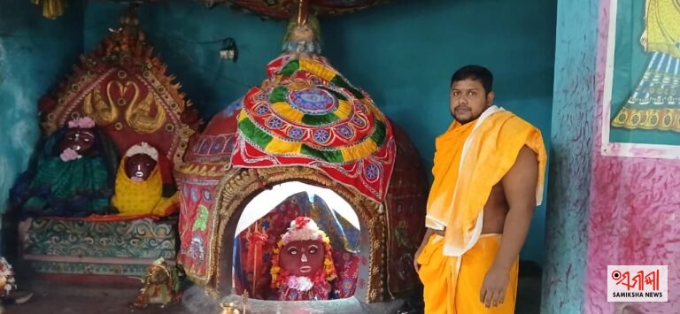 ମାଟି ହାଣ୍ଡି ଭିତରେ ପୂଜା ପାଉଛନ୍ତି ମା ଉତ୍ତରାୟଣୀ