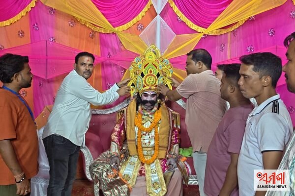ସରଗରପାଲି ଠାରେ 20 ତମ ସାର୍ବଜନୀନ ଦୁର୍ଗା ପୂଜା ଉପଲକ୍ଷେ ରାବଣ ଦରବାର ଅନୁଷ୍ଠିତ – ସମୀକ୍ଷା ଖବର