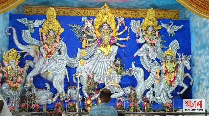 ଧୁମଧାମରେ ପାଳନ କରାଯାଉଛି ଏକ ସ୍ୱତନ୍ତ୍ର ନବ ଦୁର୍ଗା ପୂଜା