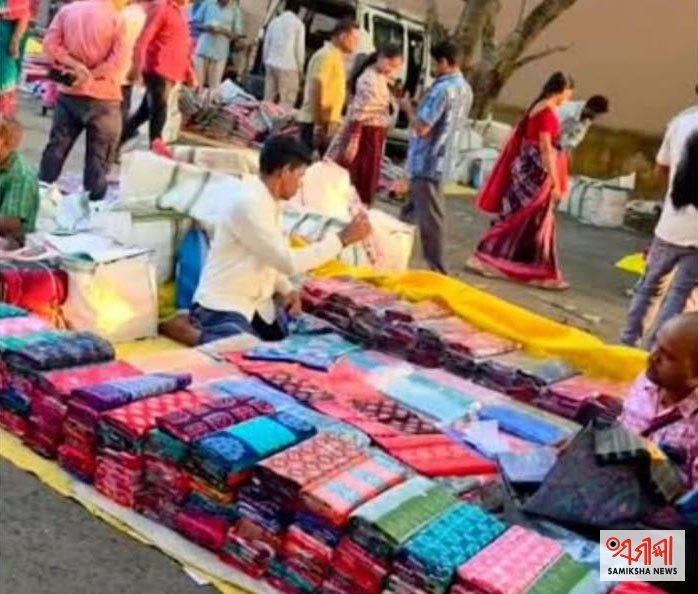 ନକଲି ସମ୍ବଲପୁରୀ ଶାଢ଼ୀ: ବରଗଡ଼ରେବେଆଇନ କାରବାର ସଙ୍କଟରେ ଅସଲି ହସ୍ତତନ୍ତ ବୁଣାକାର
