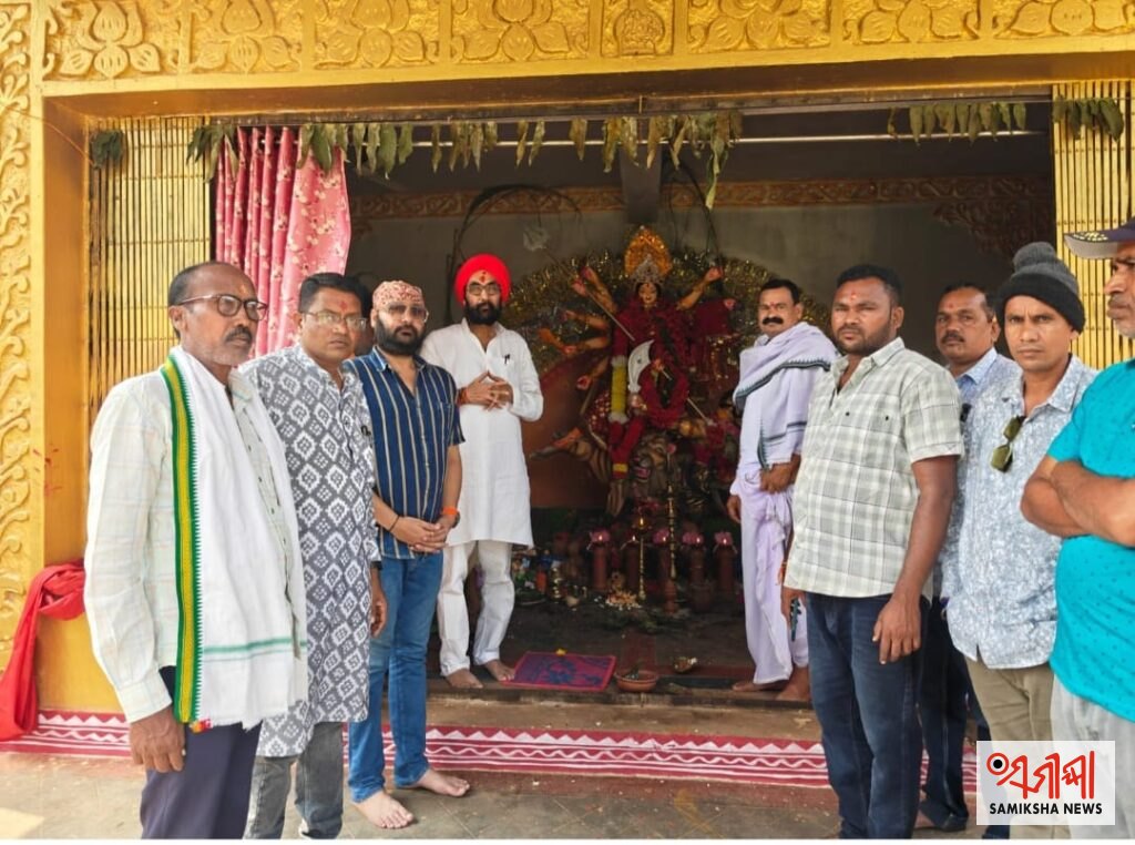 ବିଭିନ୍ନ ଦୁର୍ଗା ମେଢ଼ ଦର୍ଶନ କରି ଲୋକଙ୍କ ମଙ୍ଗଳ କାମନା କଲେ ସନ୍ତୋଷ ସାଲୁଜା – ସମୀକ୍ଷା ଖବର