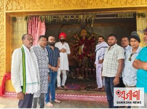 ବିଭିନ୍ନ ଦୁର୍ଗା ମେଢ଼ ଦର୍ଶନ କରି ଲୋକଙ୍କ ମଙ୍ଗଳ କାମନା କଲେ ସନ୍ତୋଷ ସାଲୁଜା
