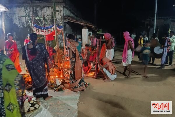 ଯମୁନା ମାହେଶ୍ୱରୀ ମନ୍ଦିରରେ ଷୋଡ଼ଶ ପୂଜା ଆରମ୍ଭ – ସମୀକ୍ଷା ଖବର